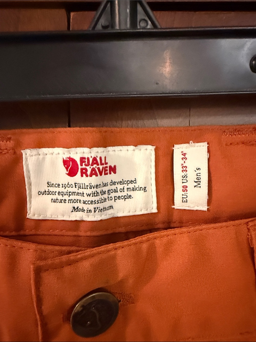 Fjallraven Men's Barents Pro Shorts Cargo Shorts G-1000 - Picture 3 of 4